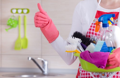Eco-friendly office cleaning in a Shoreditch business environment