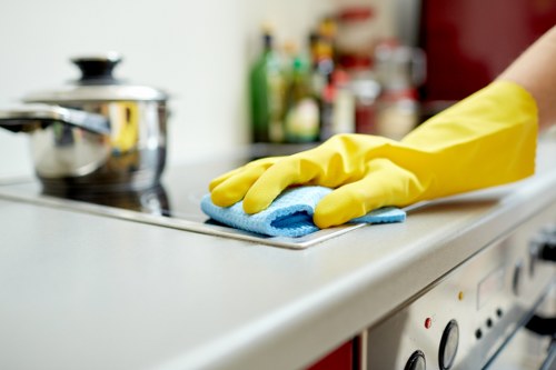 Professional builders cleaning service in a Shoreditch apartment