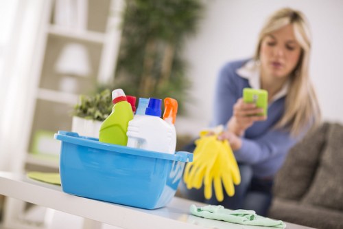 Deep carpet cleaning equipment used by a Shoreditch specialist